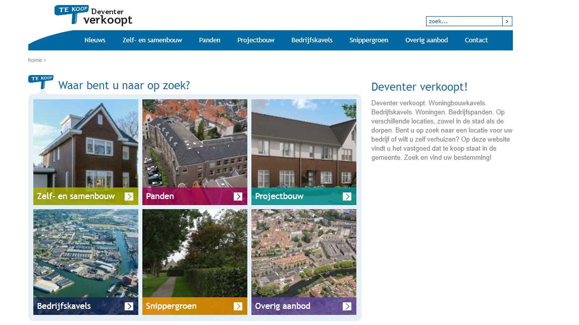 Wonen in Deventer? Bekijk de “Tuinen van Zandweerd”