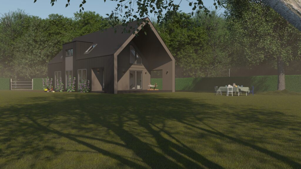 Schuurwoningen van Planhus zink met warm grijs hout-04 Schuurwoningen van Planhus