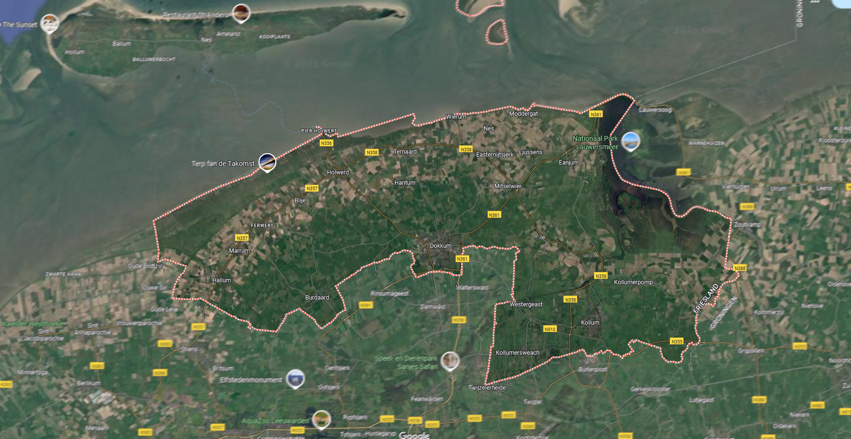 Nieuw kavelaanbod in de gemeente NoardEast-Fryslân