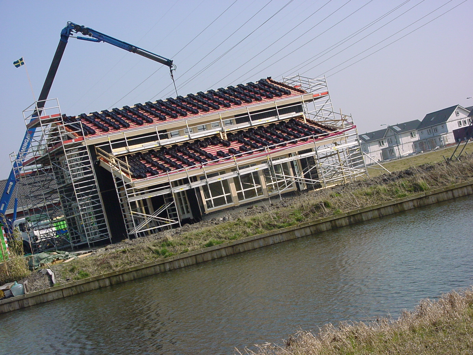 Houtskeletbouw woning bouwen.